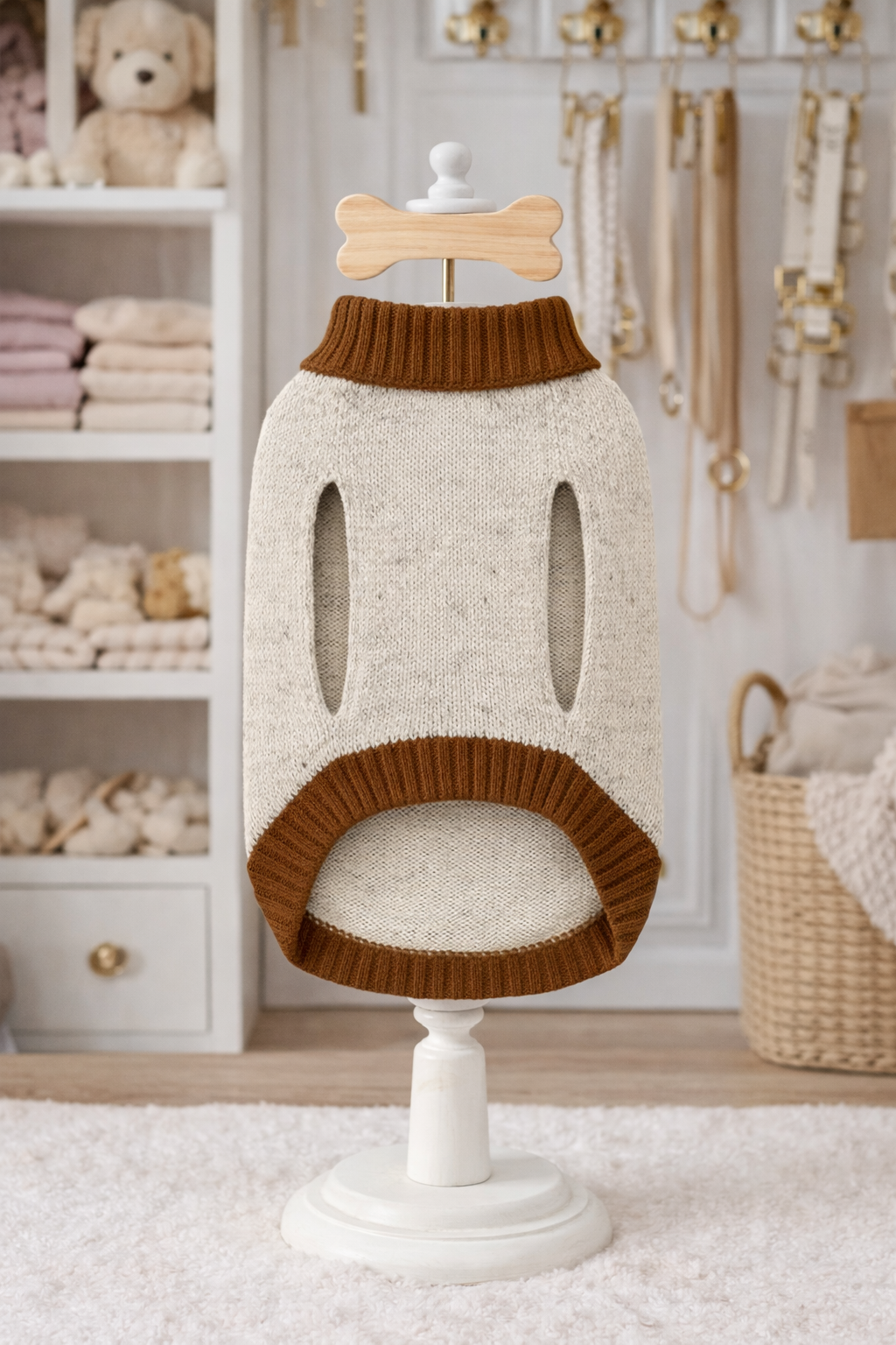 Classic Paw Knit Pet Sweater