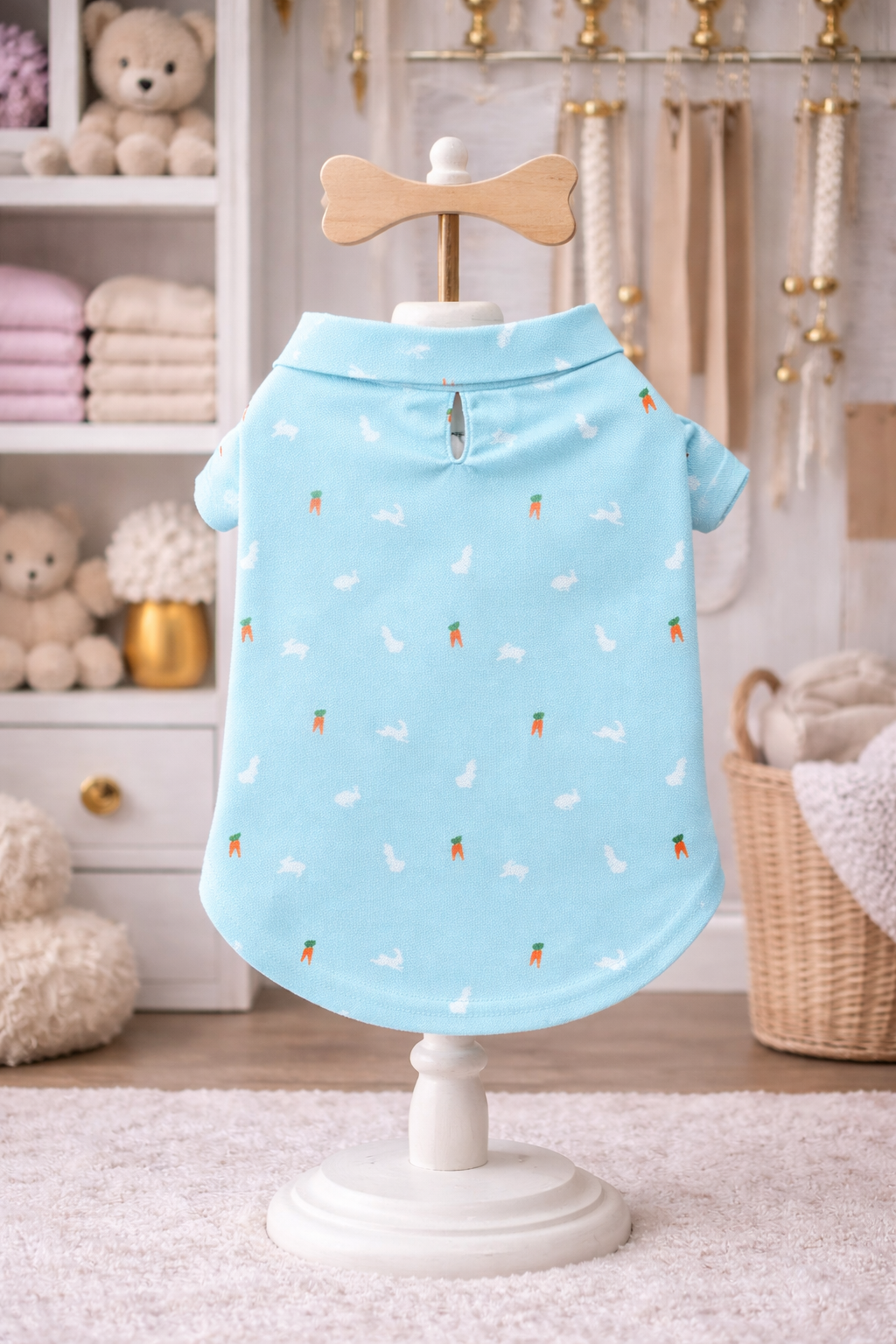 Easter Bunny & Carrot Dog Shirts