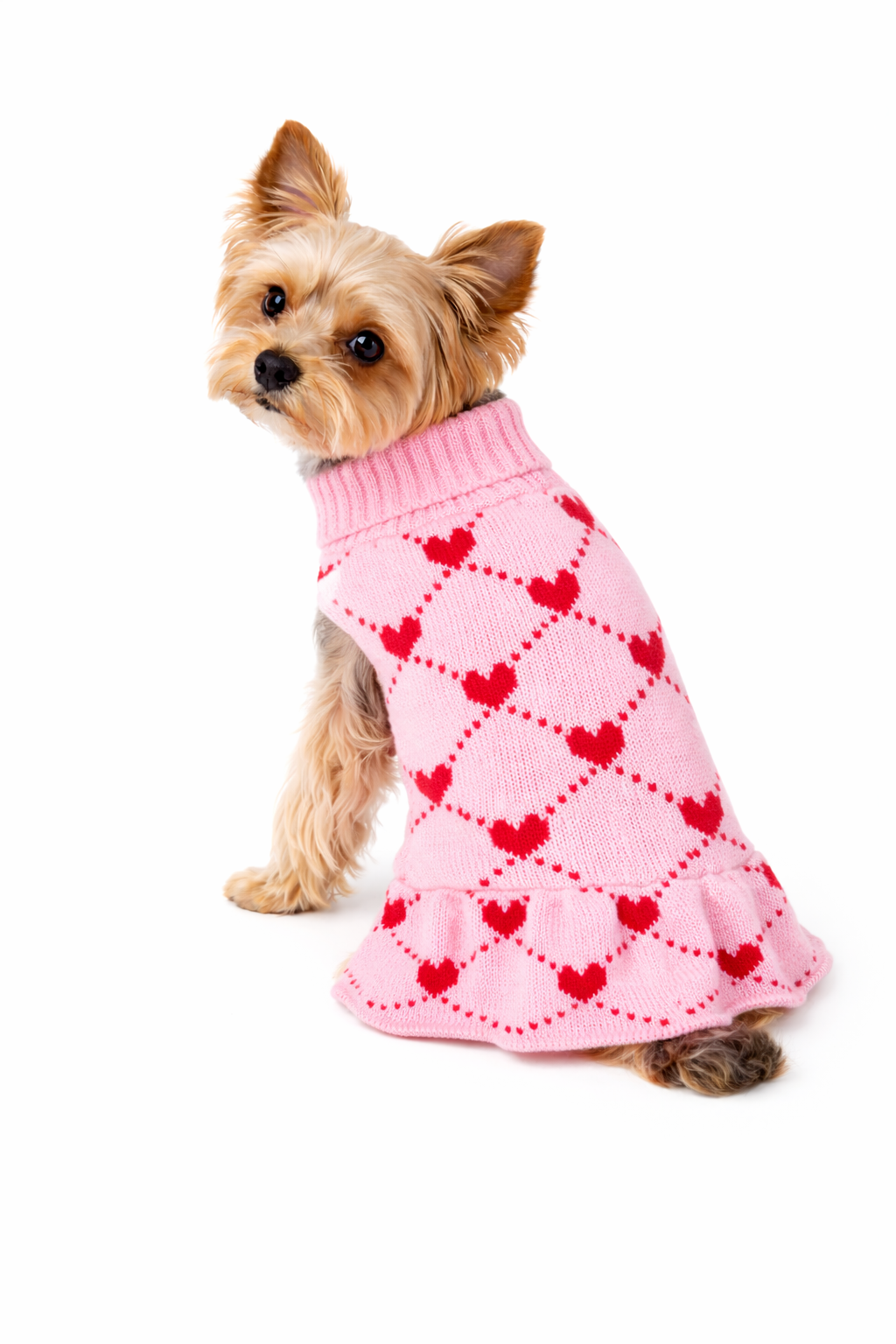Sweetheart Knit Pet Dress