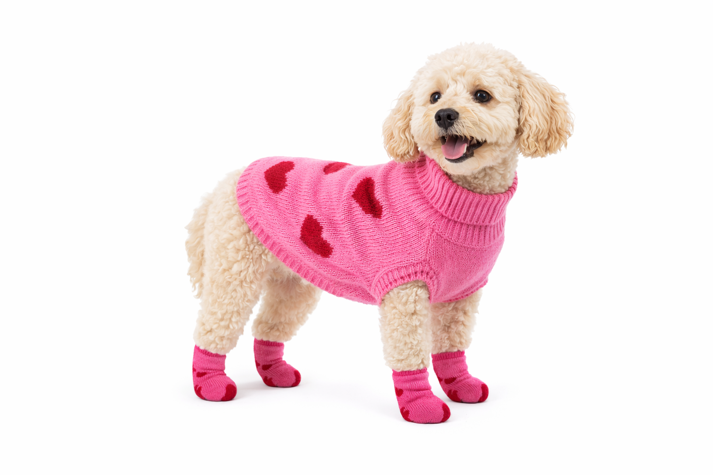 Heartfelt Cozy Pet Sweater