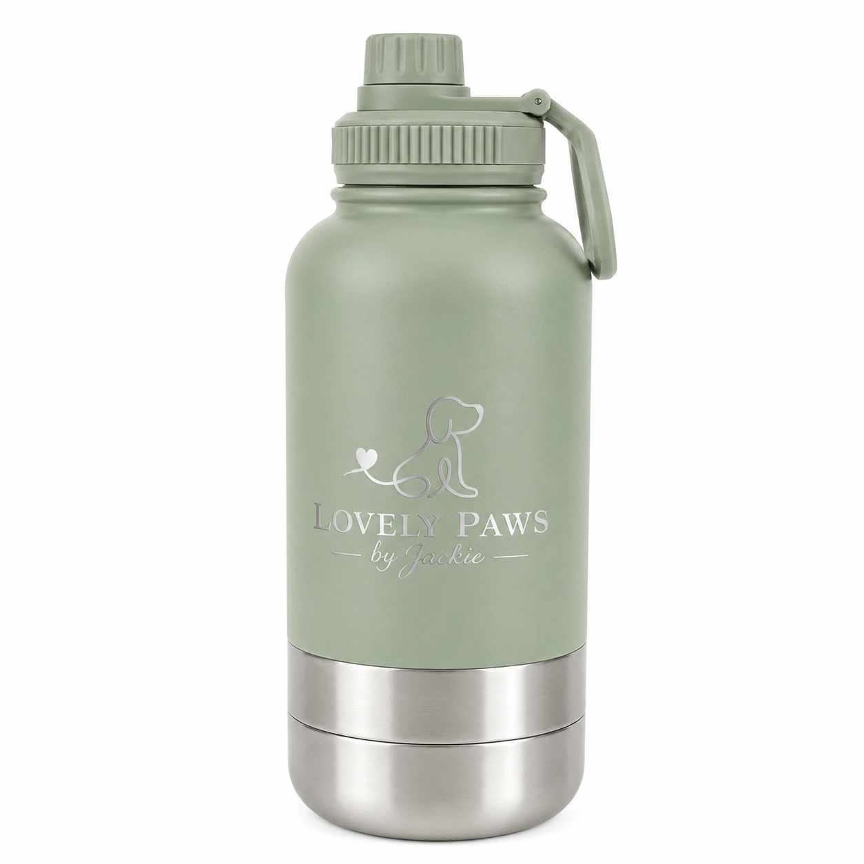 3-in-1 Stainless Steel Travel Pet Bottle