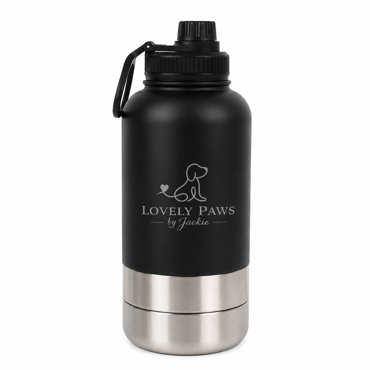 3-in-1 Stainless Steel Travel Pet Bottle