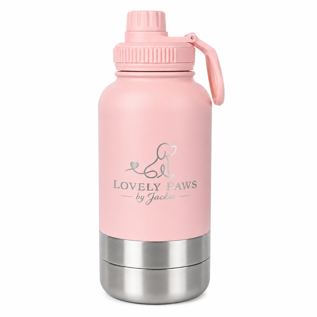 3-in-1 Stainless Steel Travel Pet Bottle