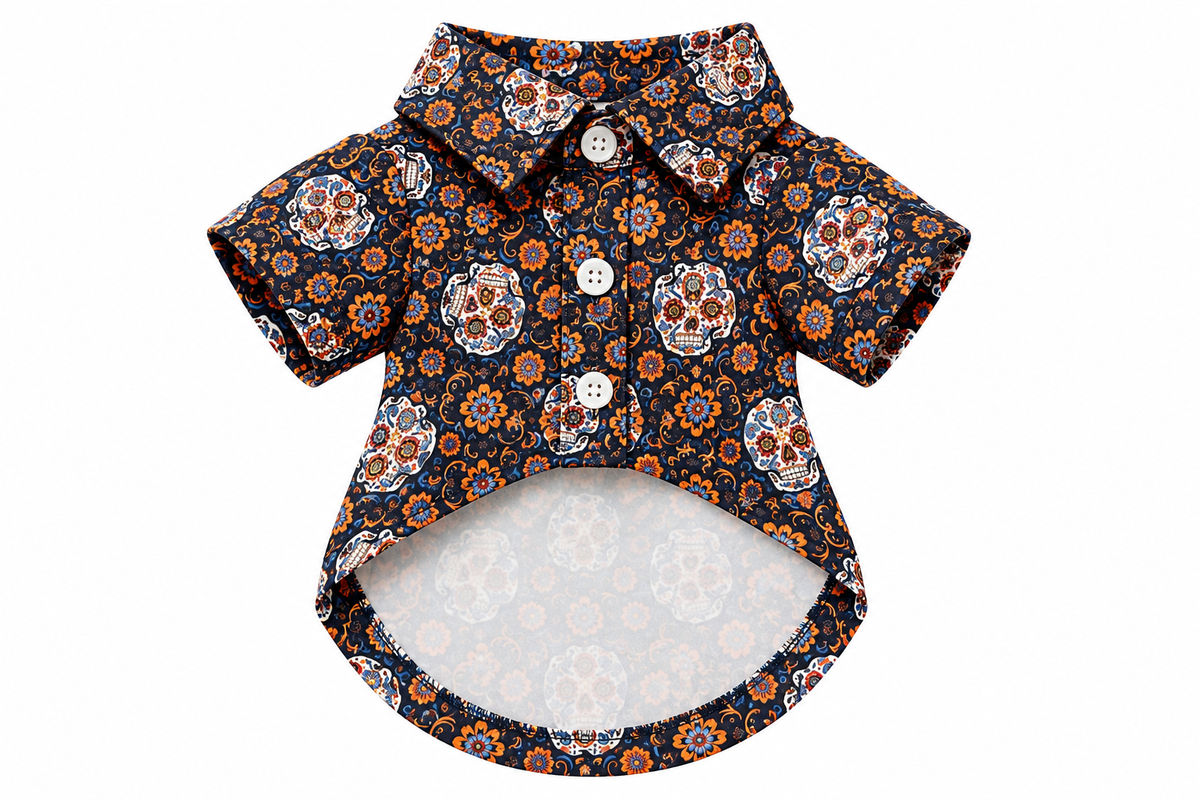 Sugar Skull Fiesta Pet Shirt 💀