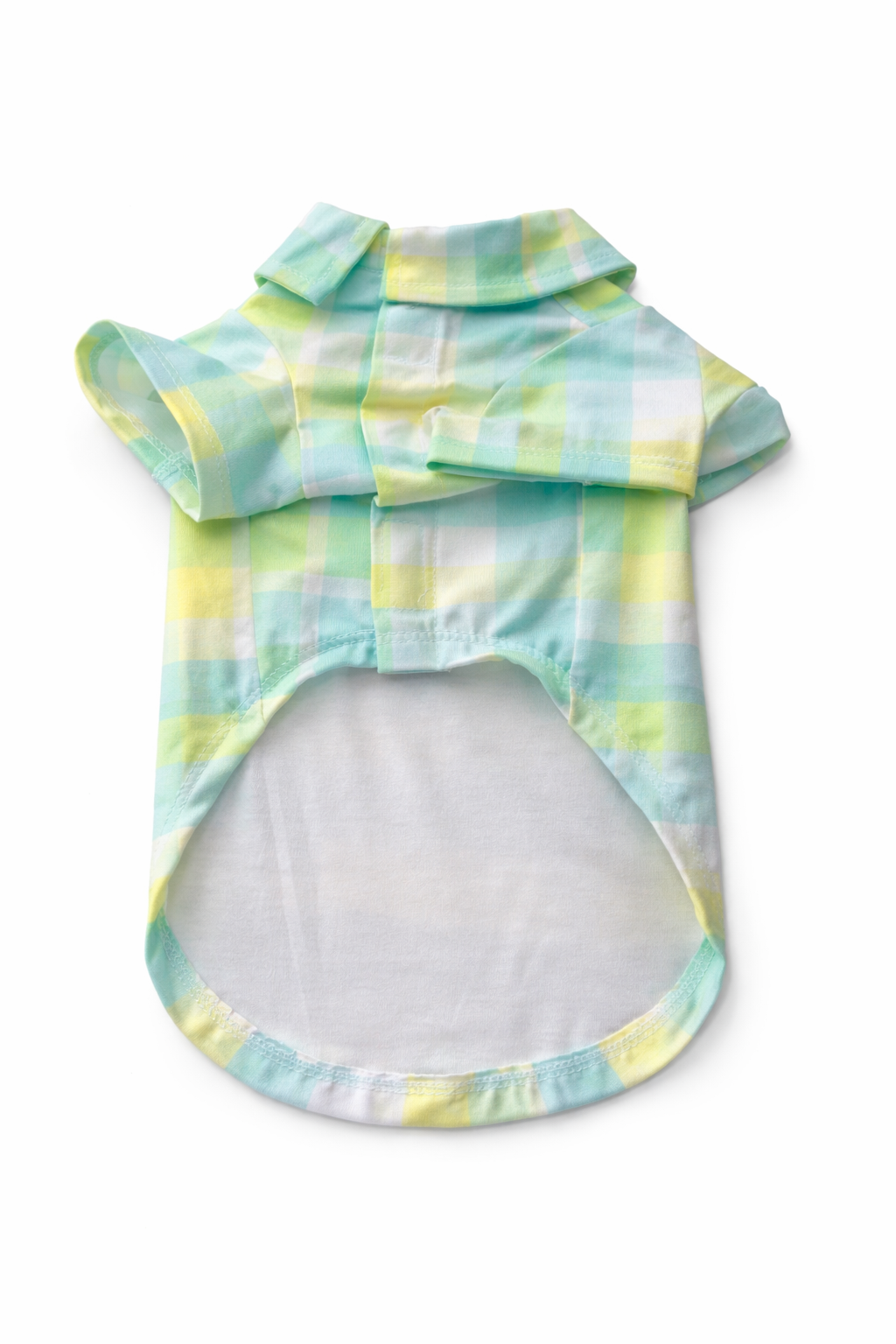 Mint Gingham Bow Shirt