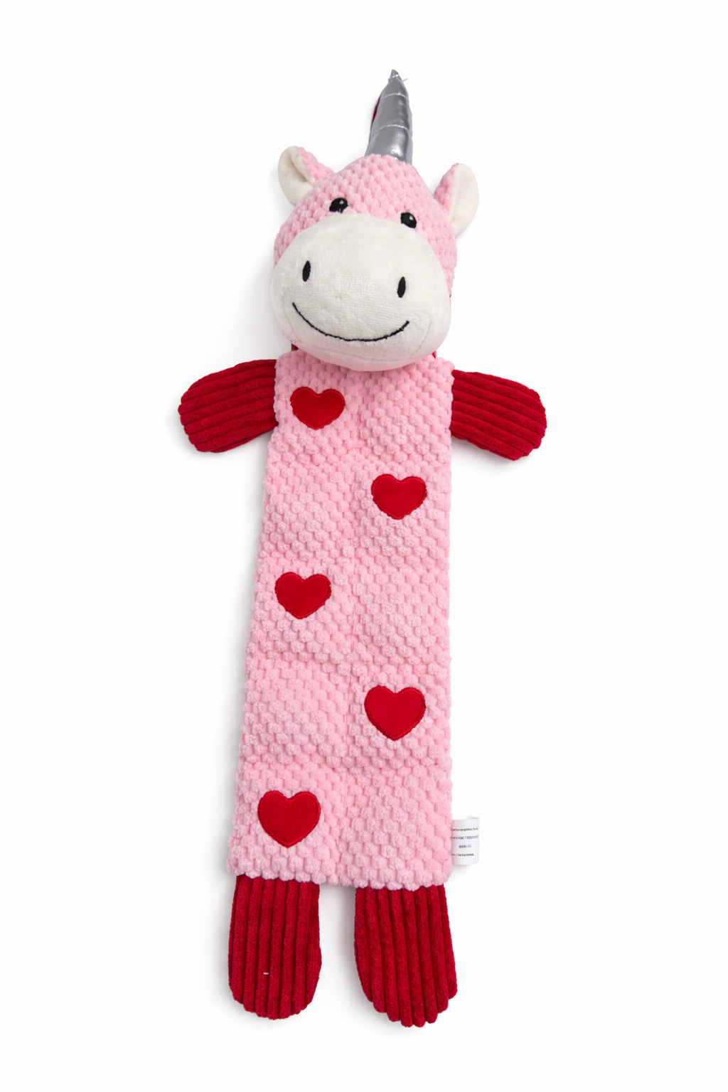 Sweetheart Unicorn Plush Squeaky Dog Toy