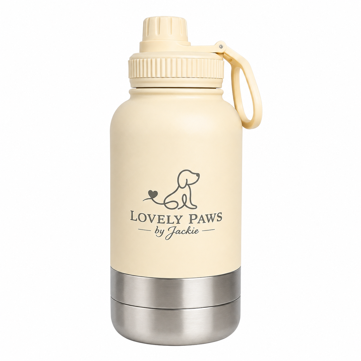 3-in-1 Stainless Steel Travel Pet Bottle