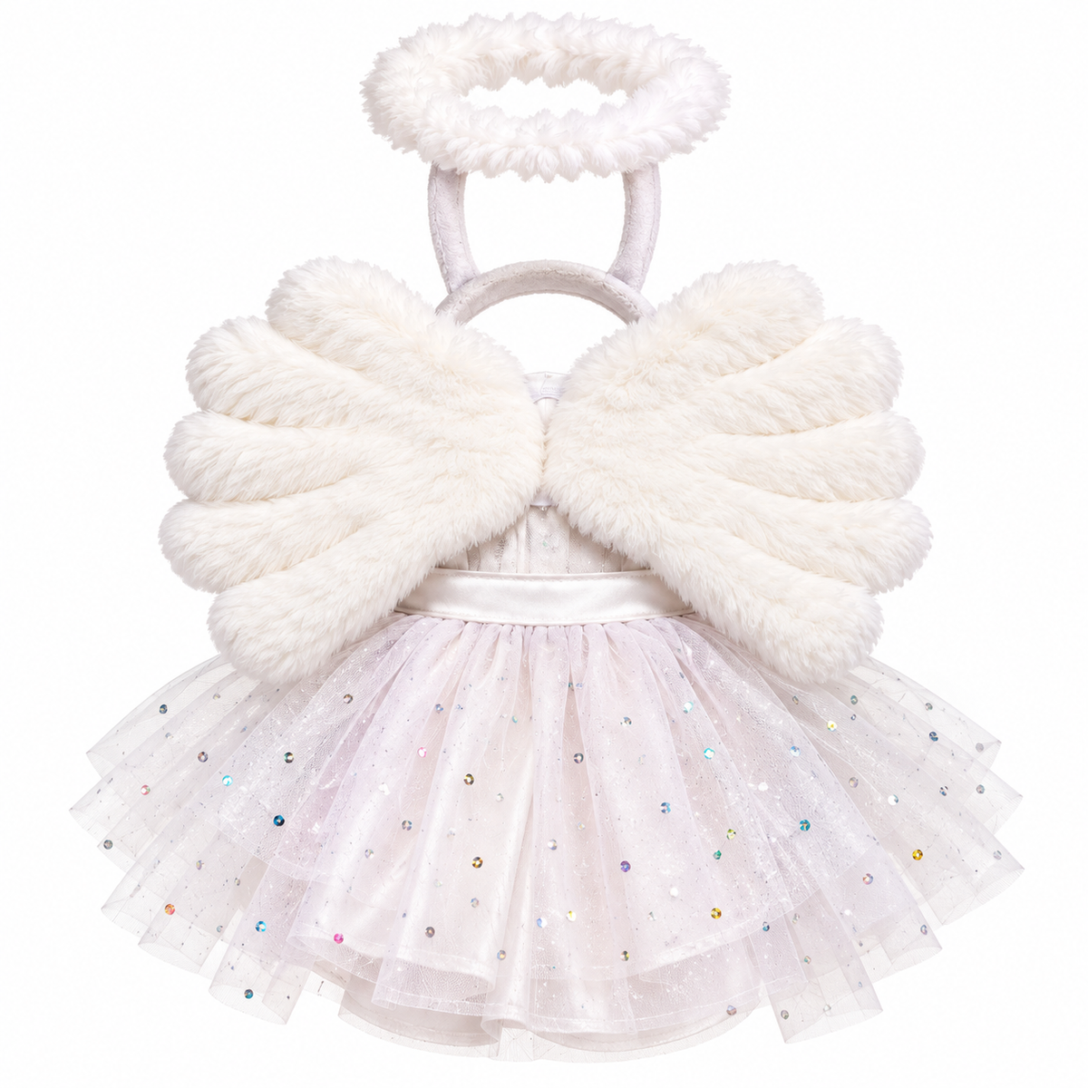 Heavenly Angel Pet Costume Set 🤍