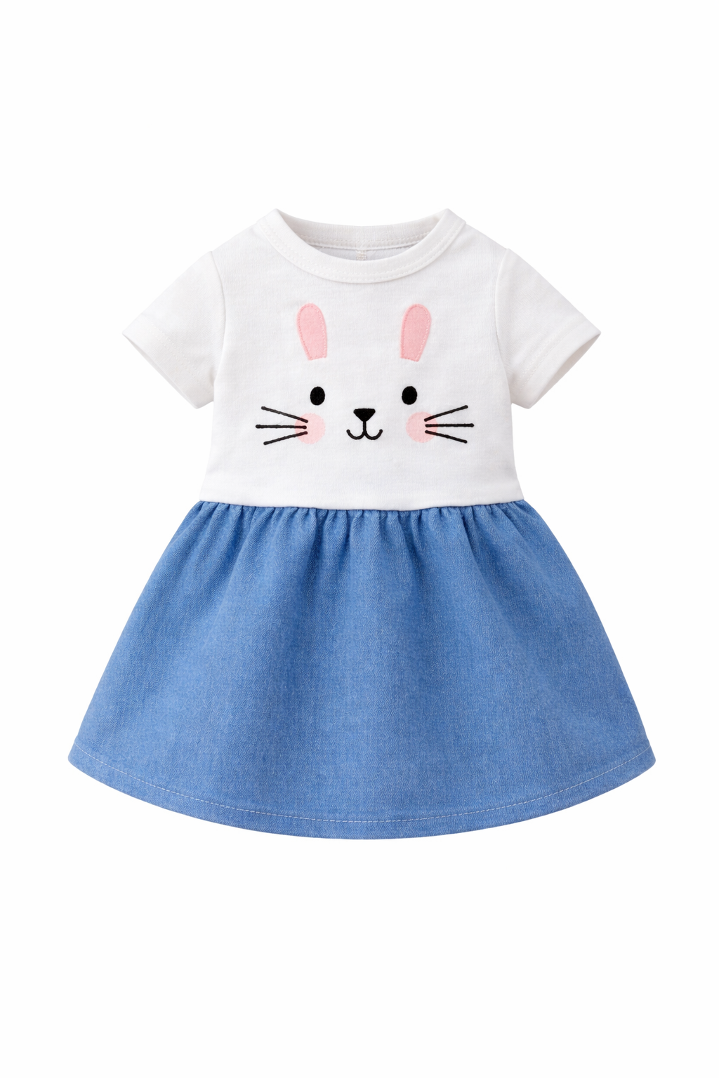 Cute Bunny Face Dog Dress