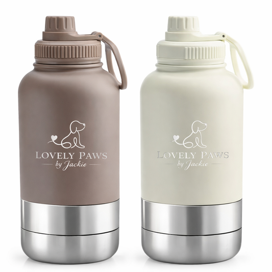 3-in-1 Stainless Steel Travel Pet Bottle