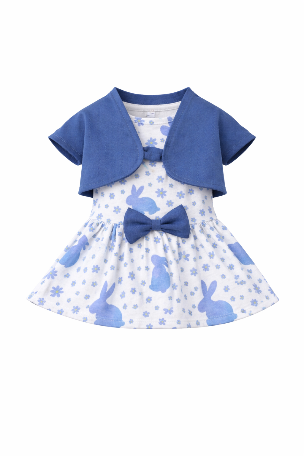 Blue Bunny Easter Dog Dress