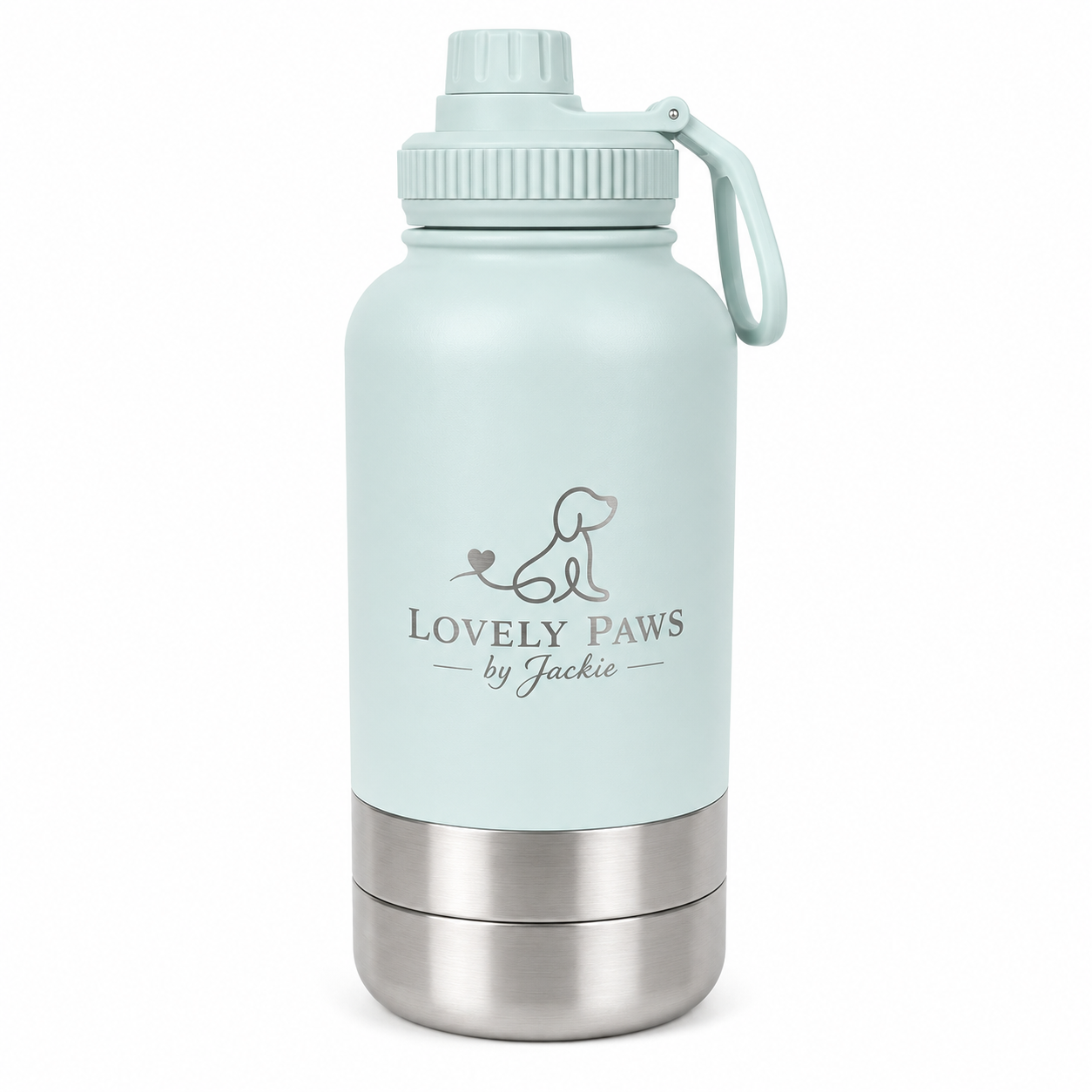 3-in-1 Stainless Steel Travel Pet Bottle
