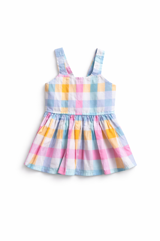 Sweet Meadow Plaid Dress