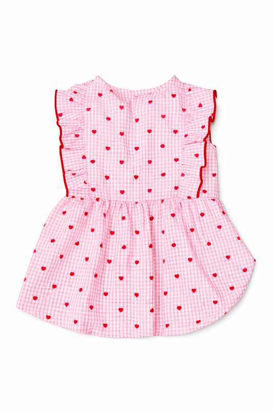 Pink Picnic Sweetheart Pet Dress