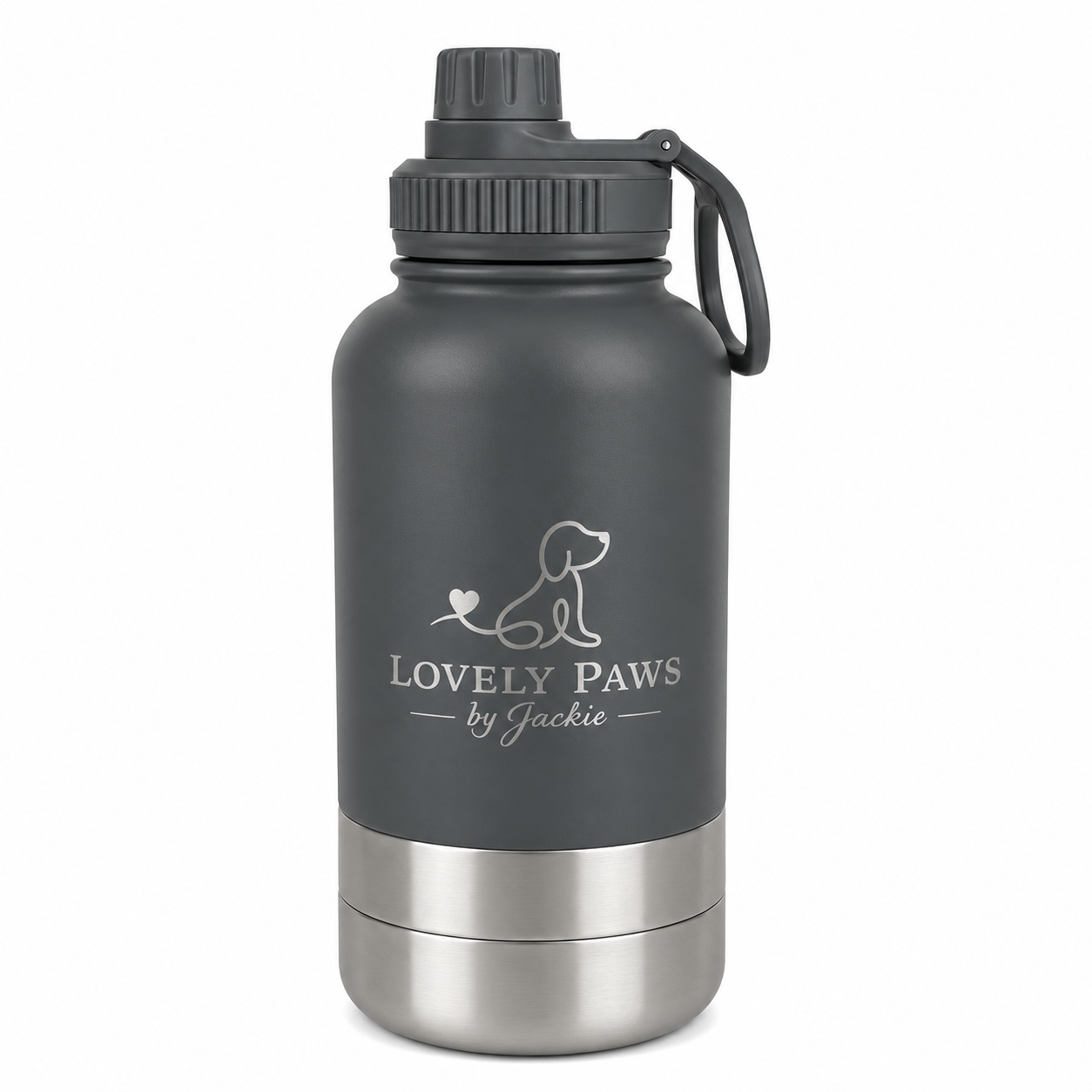 3-in-1 Stainless Steel Travel Pet Bottle