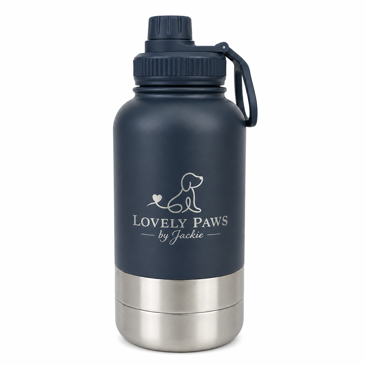 3-in-1 Stainless Steel Travel Pet Bottle