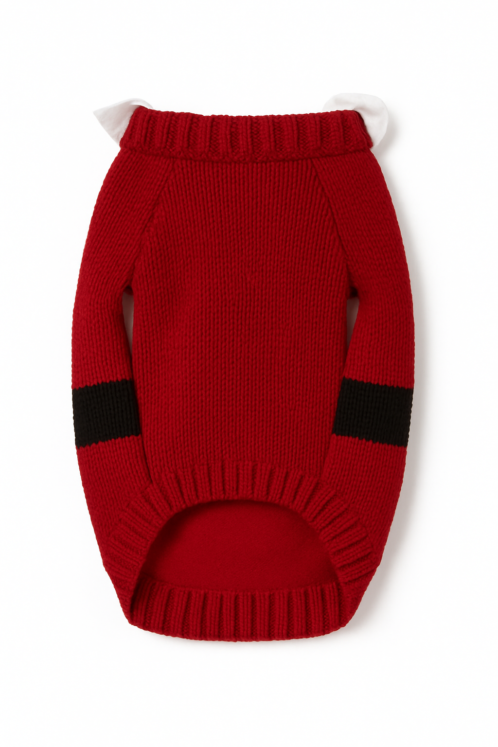 Festive Santa Dog Sweater